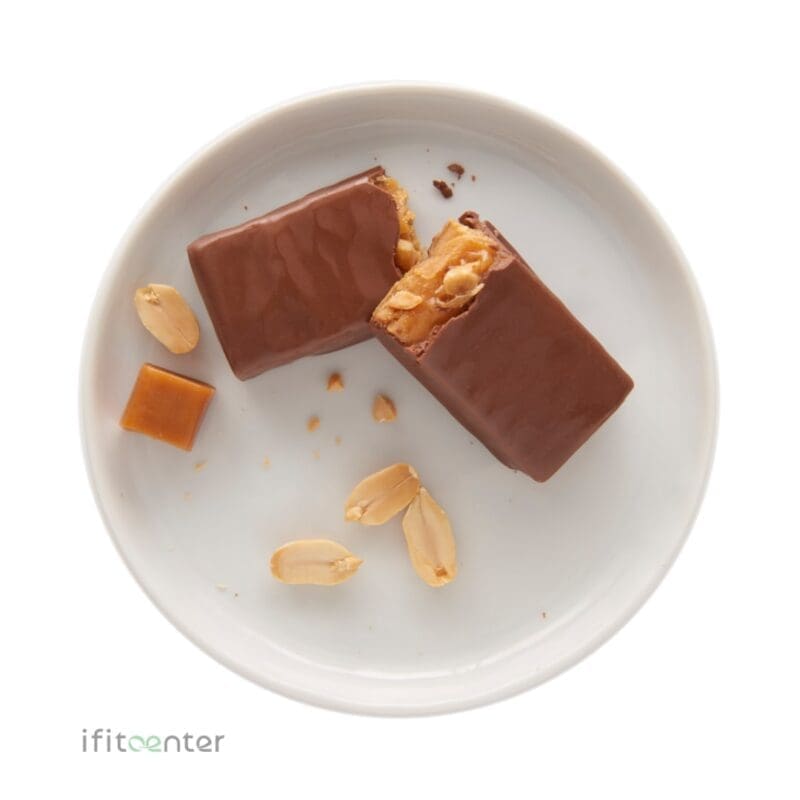 Caramel Peanut Protein Bars